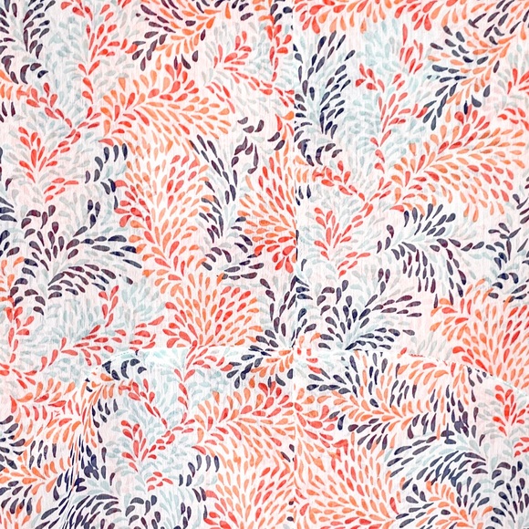 FEVER Double Layer Sleeveless Tank Top Blouse - Multi Splash - NWT - Medium - Picture 3 of 4